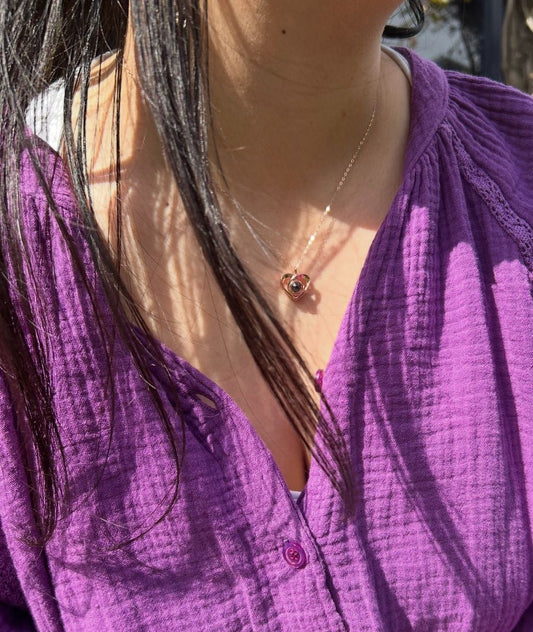 Fotoketting | Eternal Heart - Gepersonaliseerde sieraden met foto | The Eternal Gaze
